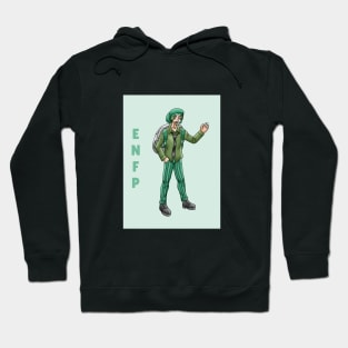 ANIME MAN MBTI  ENFP Hoodie